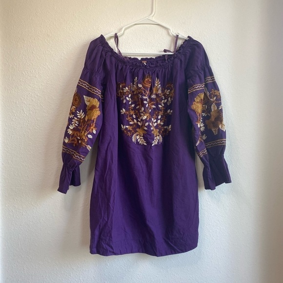 BOGO! Free People ‘Fleur du Jour’ embroidered shift dress - Picture 8 of 12